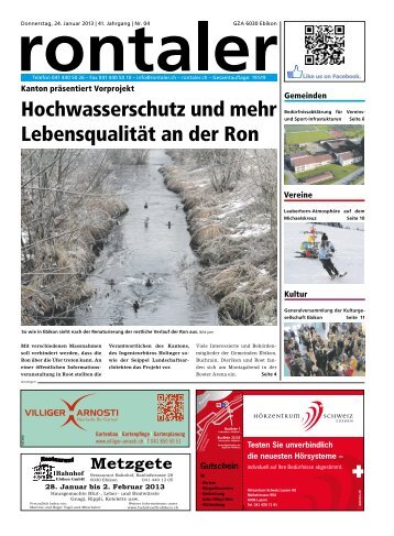 2013-04 - Regionalzeitung Rontaler AG