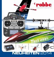 Robbe Neuheiten 2014