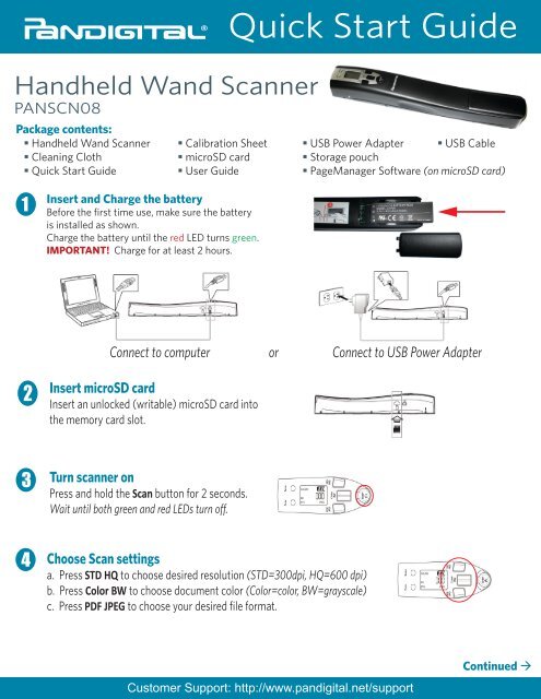 how to set up pandigital scanner how to set up pandigital scanner