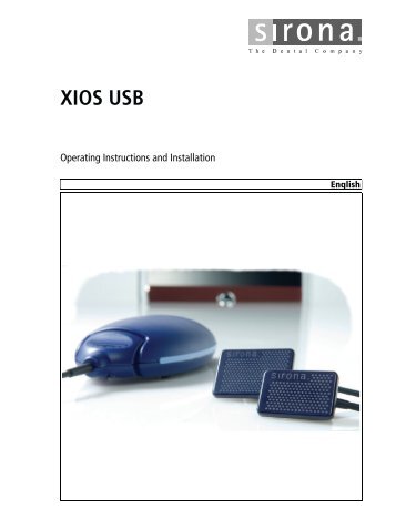 XIOS USB - Sirona Support