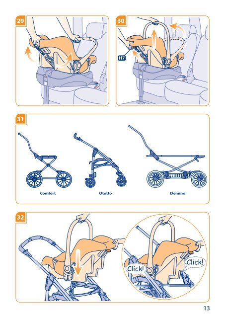 Ð¡ÐºÐ°ÑÐ°ÑÑ Ð¸Ð½ÑÑÑÑÐºÑÐ¸Ñ Ð´Ð»Ñ ÐºÑÐµÑÐ»Ð° Inglesina Huggy Multifix