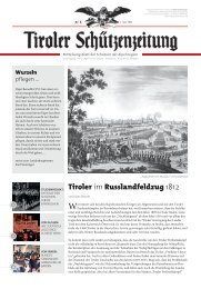 Tiroler im Russlandfeldzug 1812 - SÃƒÂ¼dtiroler SchÃƒÂ¼tzenbund