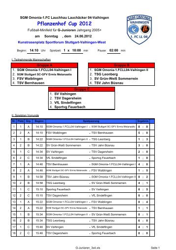 Ergebnisse - SGM Omonia-1.FCLL04-Vaihingen