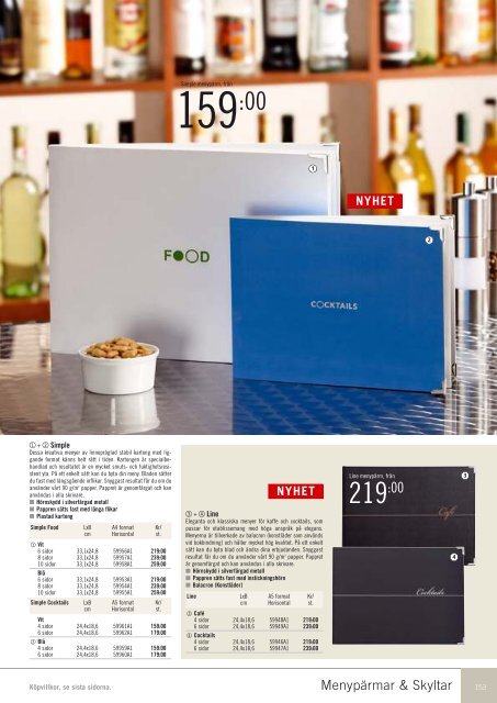 katalog restaurang hotell catering - Satzmedia Catalog GmbH