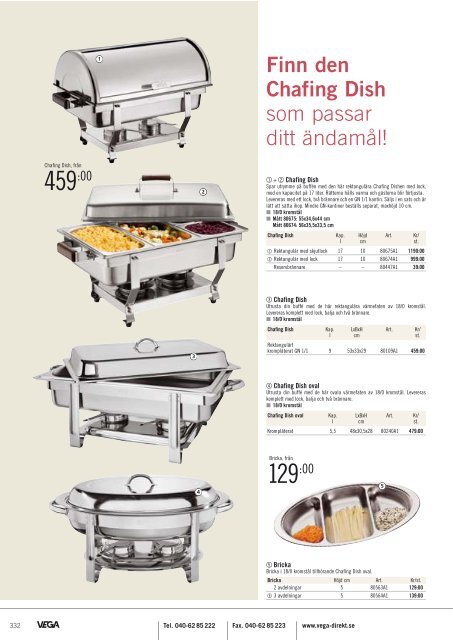 katalog restaurang hotell catering - Satzmedia Catalog GmbH