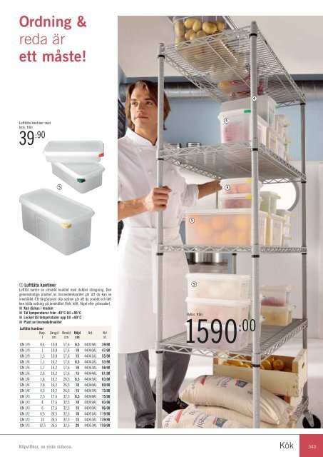 katalog restaurang hotell catering - Satzmedia Catalog GmbH