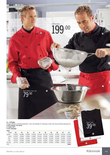 katalog restaurang hotell catering - Satzmedia Catalog GmbH