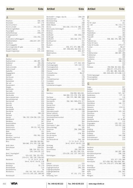 katalog restaurang hotell catering - Satzmedia Catalog GmbH