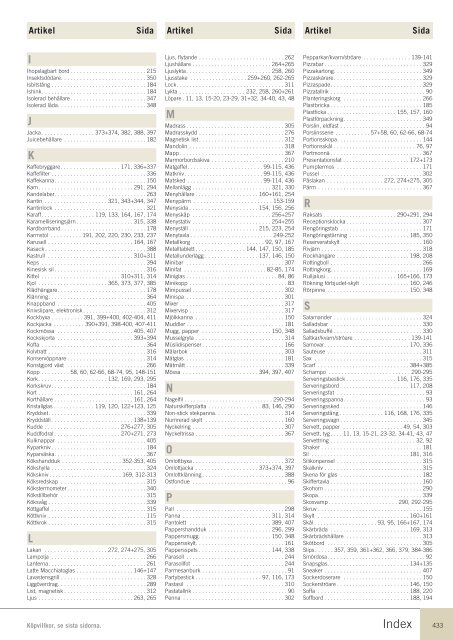 katalog restaurang hotell catering - Satzmedia Catalog GmbH