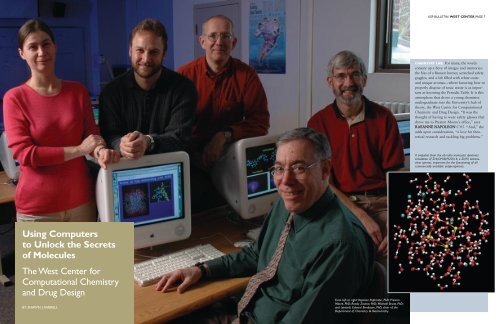 Using Computers to Unlock the Secrets of Molecules The West ...