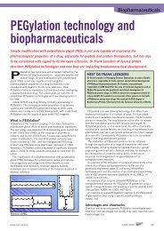 Biopharmaceuticals - celares Gmbh