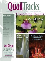 Upcoming Events - San Diego Botanic Garden