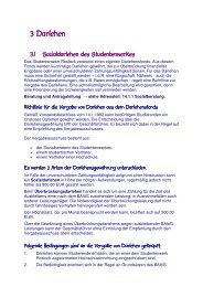 3 Darlehen - Studentenwerk Rostock