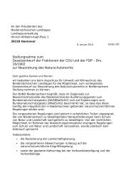 Erstellt einen Geschäftsbrief beim BUND LV NDS für neues ...