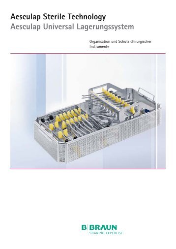 Aesculap Sterile Technology Aesculap Universal Lagerungssystem