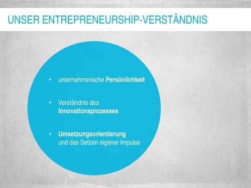 Strascheg Center for Entrepreneurship – Präsentation