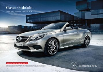 Classe E Cabriolet. - Mercedes-Benz