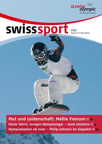 Mut und Leidenschaft: Mellie Francon // 10 - Swiss Olympic