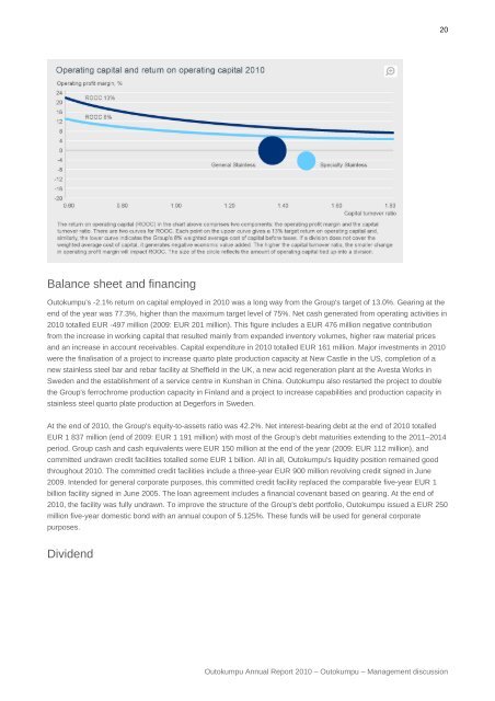 Annual Report 2010 - Outokumpu