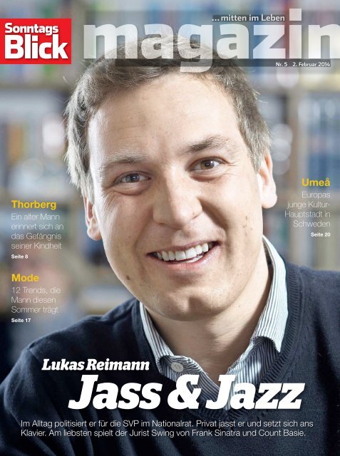 Magazin SonntagsBlick Lukas Reimann