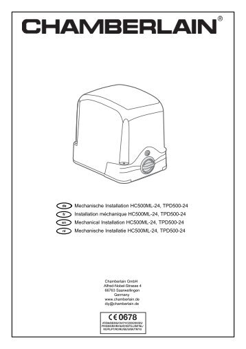 Cover 709432F.qxp - Chamberlain