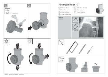 Filtersammler FS 2x - Wasserkaskaden.de