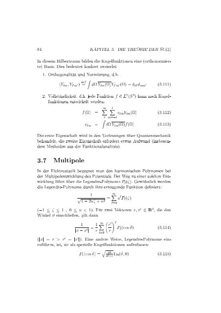 Gruppentheorie und Quantenmechanik - Physikzentrum der RWTH ...