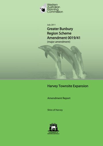 amendment 19 report cover.ai - Western Australian Planning ...