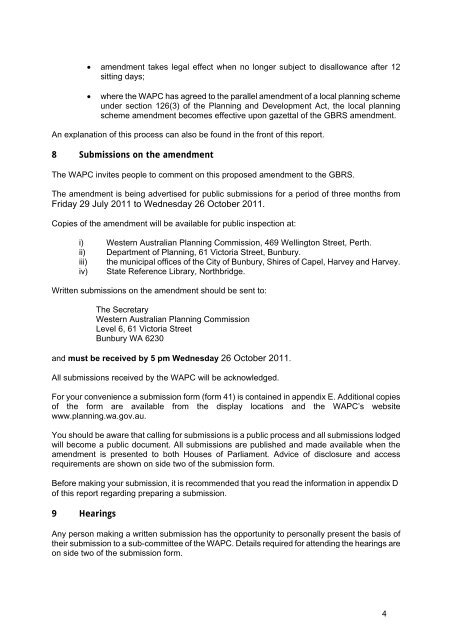 amendment 19 report cover.ai - Western Australian Planning ...