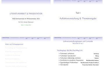 Druckfassung - FakultÃ¤t fÃ¼r Mathematik und Informatik