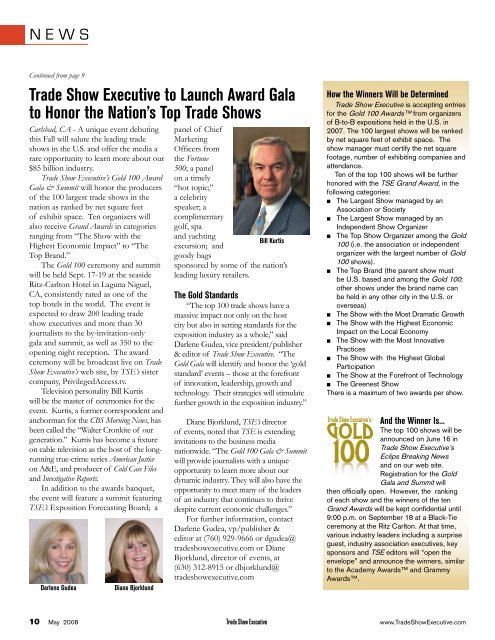 the May 2008 Issue in PDF Format - Trade Show Executive