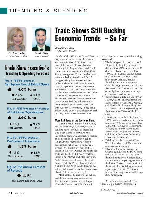 the May 2008 Issue in PDF Format - Trade Show Executive