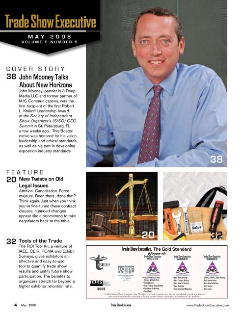 the May 2008 Issue in PDF Format - Trade Show Executive