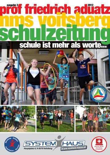 Schulzeitung - nms Voitsberg - Ausgabe 2