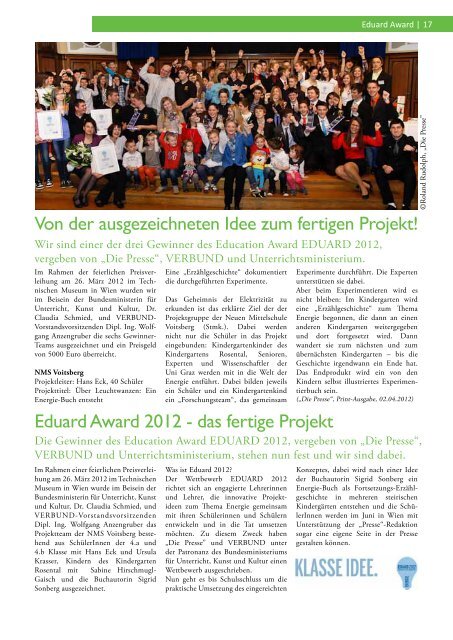 Schulzeitung - nms Voitsberg - Ausgabe 2