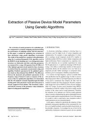 Extraction of Passive Device Model Parameters ... - ETRI Journal