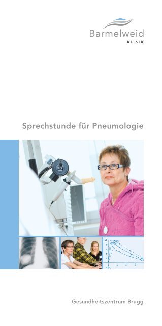 Flyer Sprechstunde für Pneumologie im ... - Klinik Barmelweid