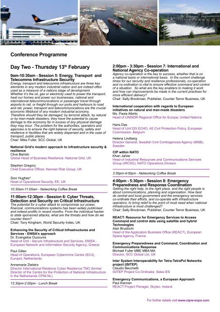 Preliminary Conference Programme