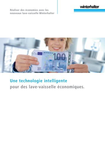 Une technologie intelligente pour des lave-vaisselle économiques.