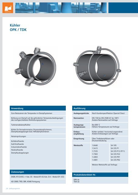 ASME I Sicherheitsventil (federbelastet) - Bopp & Reuther ...