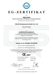 EG-ZERTIFIKAT - CEATEC Medizintechnik