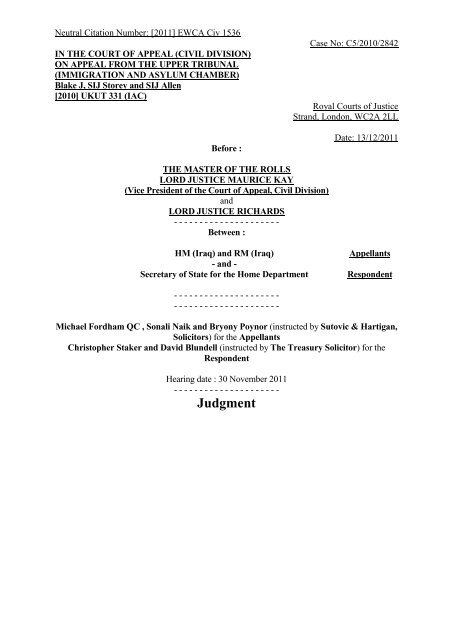 UK_066 Judgment.pdf - European Database of Asylum Law