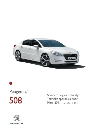 Dimensjoner - Peugeot