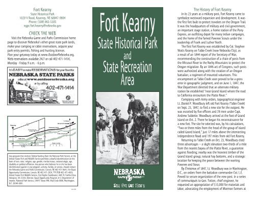 Fort Kearny State Historical Park - Nebraska Game and Parks ...