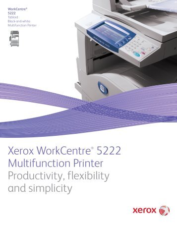 Xerox Workcentre 5222 драйвер