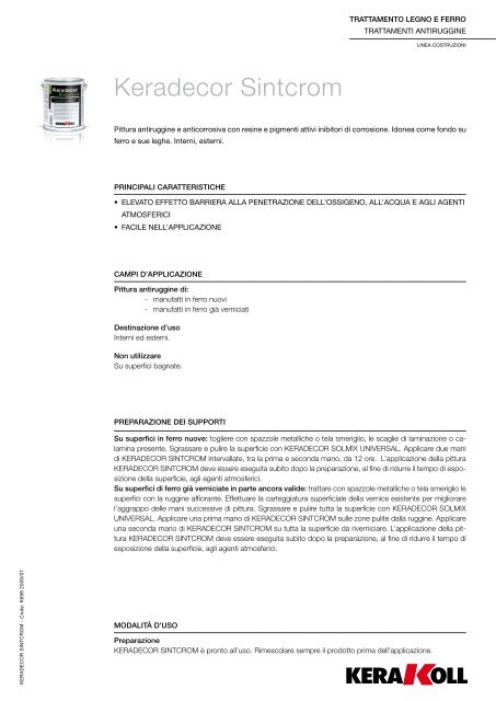 Keradekor Eco Sintcrom - Prodotto Per Decorazione E Bricolage, Confezione 2.5 Litri - Foto 9