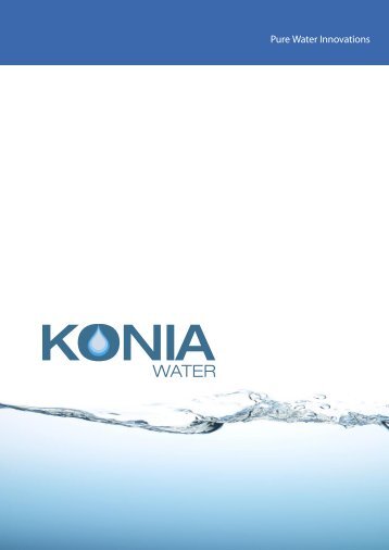 Konia WATER Corporate Brochure.indd