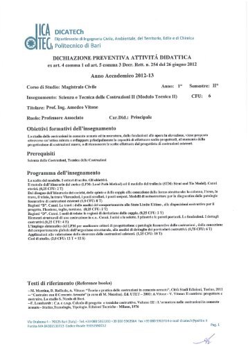Esercizi Di Scienza Delle Costruzioni Pdf