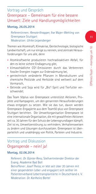 Programm 1/2014 Download (PDF 2 MB) - treffpunkt 50plus