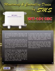 Catalogue For WT-1011RC - Witura